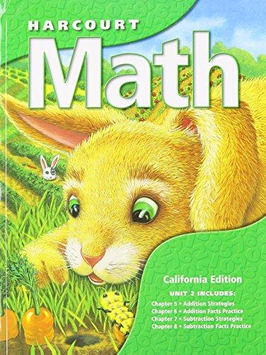 Book Harcourt School Publishers Math: Student Edition Unit Book Grade 1 2002 free