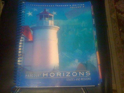 Book Harcourt Horizons:  States and Regions,  Vol. 2, Teacher's Edition free