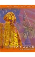 Book Harcourt School Publishers Horizons: Te Act Bk Gr 3 free