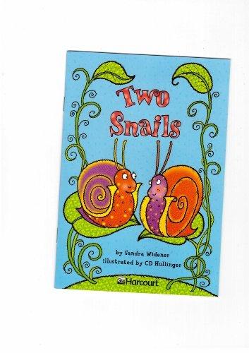 Book Harcourt School Publishers Trophies: On Level Individual Reader Grade 1 Two Snails free
