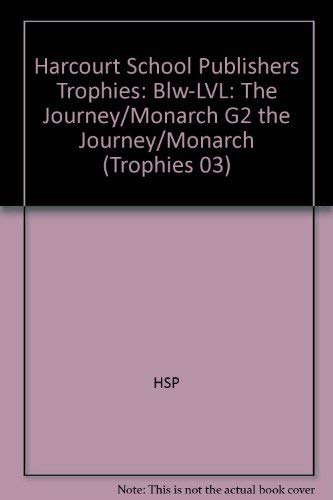 Book Harcourt School Publishers Trophies: Below Level Individual Reader Grade 2 the Journey of the Monarch free