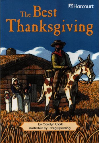 Book Harcourt School Publishers Trophies: On Level Individual Reader Grade 3 The Best Thanksgiving free