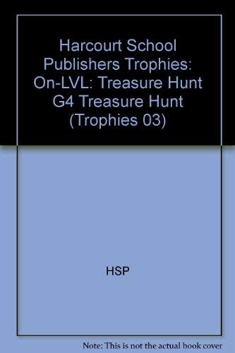 Book Harcourt School Publishers Trophies: On Level Individual Reader Grade 4 Treasure Hunt free