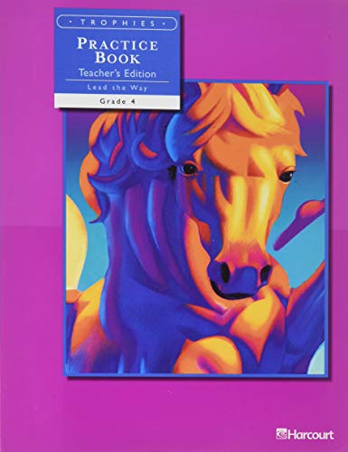 Book Harcourt School Publishers Trophies: Te Practice Bk On-Level G4 free