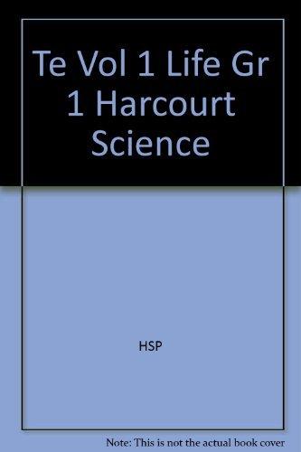 Book Harcourt Science, Grade 1, Vol. 1, Units A & B , Teacher's Edition free