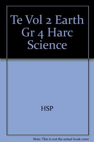 Book Harcourt Science,  Vol. 2: Earth Science, Teacher's Edition, Grade 4 free