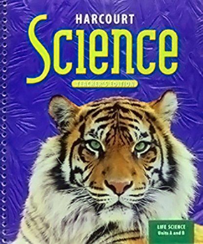 Book Harcourt Science, Grade 6: Workbook, Teacher's Edition free