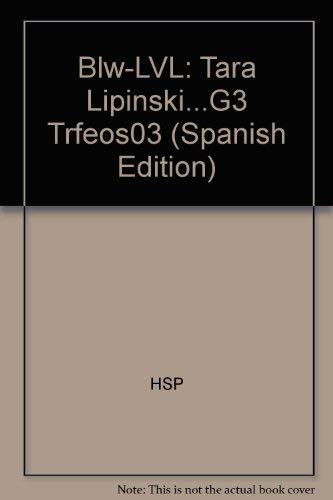 Book Blw-lvl: Tara Lipinski.g3 Trfeos03 (spanish Edition) free