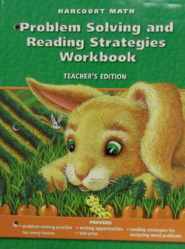 Book Harcourt Math Problem Solving And Reading Strategies Workbook (teacher's Edition, Grade 1) free