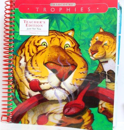 Book Harcourt Trophies, Grade 2, Theme 1: Just for You- Being Me, Teacher's Edition free