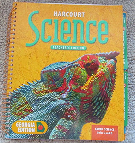Book Harcourt Science Teacher's Edition Earth Science Units C and D free