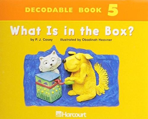Book Harcourt School Publishers Trophies: Dcdbl Bk:What Is The Box?Grk free