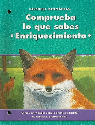 Book Harcourt Matematicas: Comprueba Lo Que Sabes Enriquecimiento, Grado 5 (spanish Edition) free