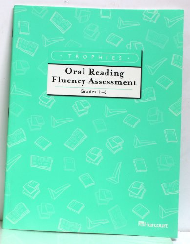 Book Harcourt School Publishers Trophies: Oral/fluency Asmnt Grs1-6 free