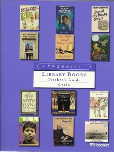 Book Harcourt School Publishers Trophies: Tg Classroom Library Grade 6 2003 free
