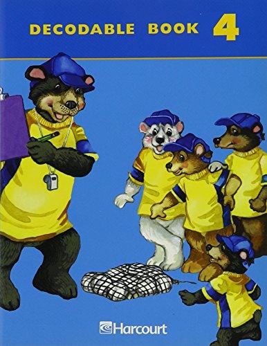 Book Harcourt School Publishers Trophies: Decodable Book Bk4 G1 free