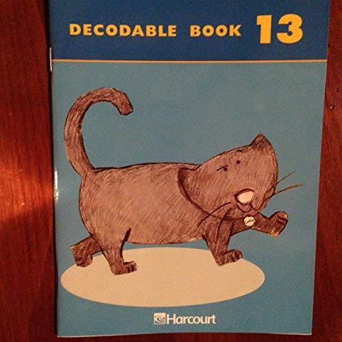 Book Harcourt School Publishers Trophies: Decodable Book Bk13 Gr1 free