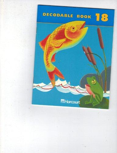 Book Harcourt School Publishers Trophies: Decodable Book Bk18 Gr1 free