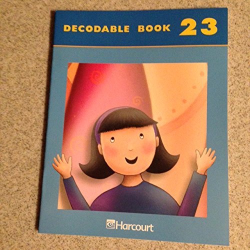 Book Harcourt School Publishers Trophies: Decodable Book Book 23 Grade 1 free