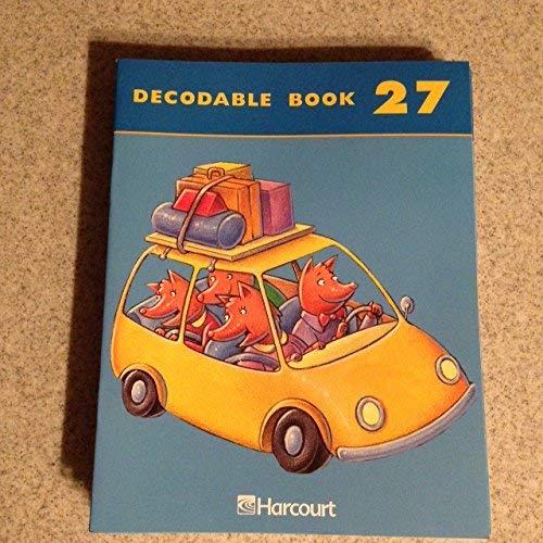 Book Harcourt School Publishers Trophies: Decodable Book Bk27 Gr1 free