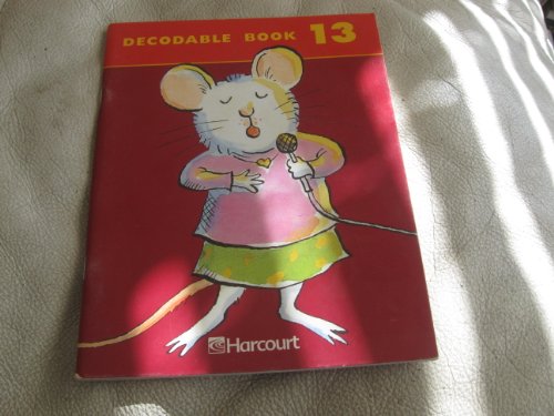 Book Harcourt School Publishers Trophies: Decodable Book Bk13 Gr2 free