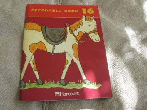 Book Harcourt School Publishers Trophies: Decodable Book Bk16 Gr2 free
