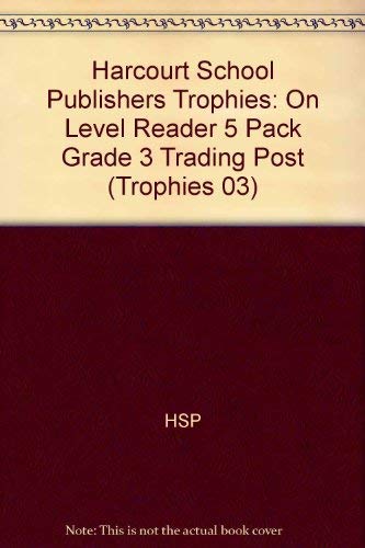 Book Harcourt School Publishers Trophies: On Level Reader 5 Pack Grade 3 Trading Post free