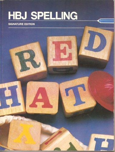 Book Hbj Spelling Grade 1 Student Edition free