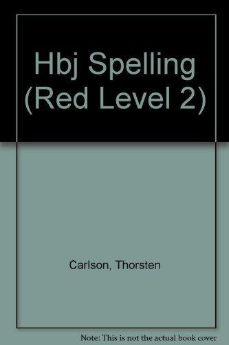 Book HBJ Spelling, Signature Edition (Red, Level 2) free