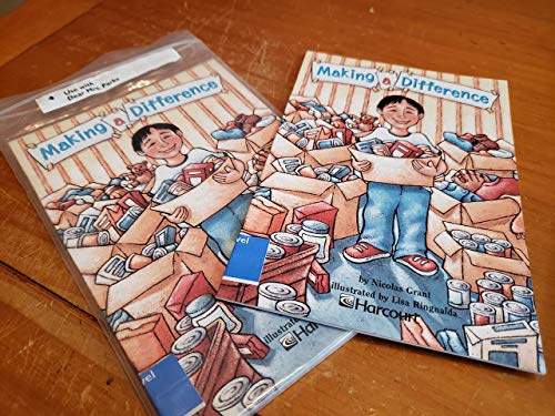 Book Harcourt School Publishers Trophies: On Level Reader 5 Pack Grade 5 Making/Diffrnce free