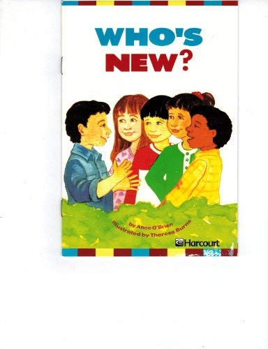 Book Harcourt School Publishers Trophies: ELL Reader Grade 3 Who's New? free