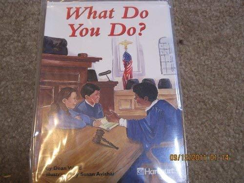 Book Harcourt School Publishers Trophies: Ell Reader Grade 6 What Do You Do? free