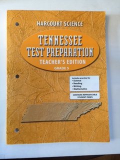 Book Harcourt Science Tennessee Test Preparation Teacher's Edition Grade 5 free