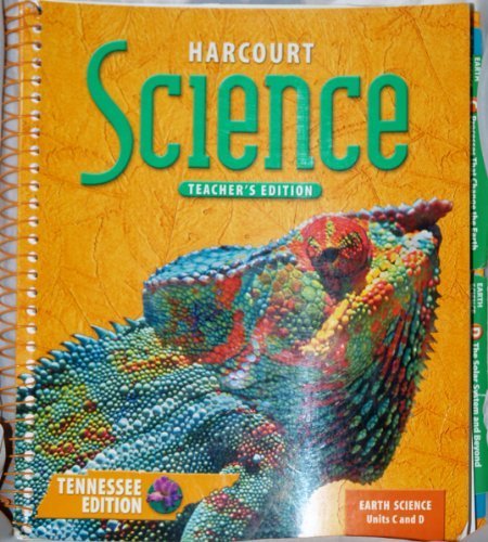Book Harcourt Science Tn Teacher's Edition Earth Science Units C and D Grade 5 free