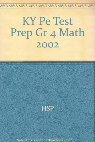 Book Ky Pe Test Prep Gr 4 Math 2002 free
