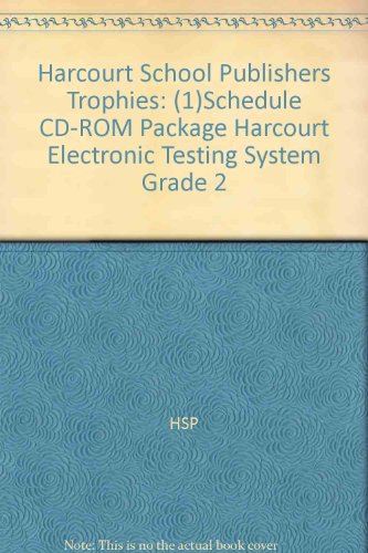 Book Harcourt Electronic Testing System, Grade 2 (trophies) free