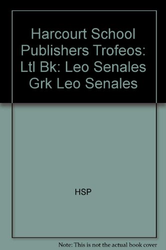 Book Harcourt School Publishers Trofeos: Little Book Grade K Leo Senales (Spanish Edition) free