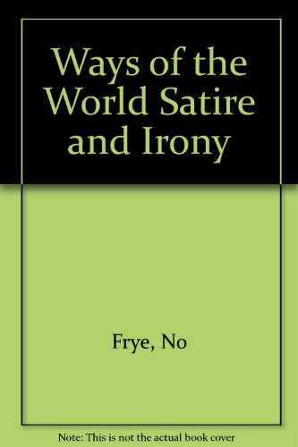 Book Ways of the World Satire and Irony free