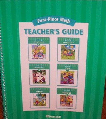 Book Harcourt School Publishers First Place Math: Tg Grade K 2002 free