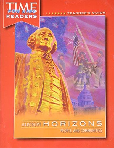 Book Time For Kids Readers Gr 3 Harcourt Horizons : People And Communities free