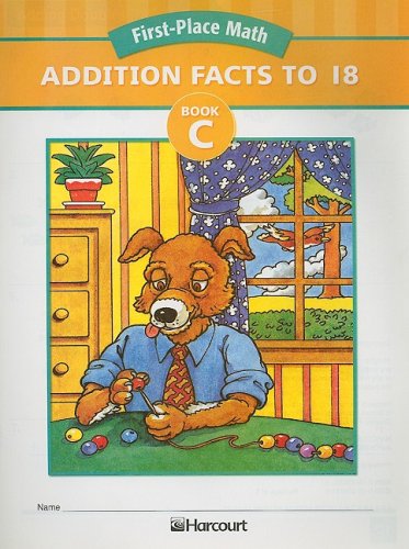 Book Harcourt School Publishers First Place Math: Student Edition   Unit C Grade 1 2002 free