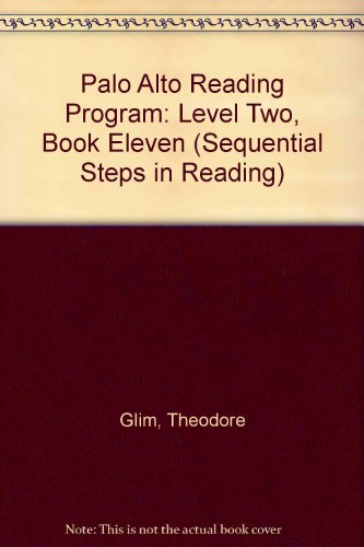 Book Palo Alto Reading Program: Level Two, Book Eleven (sequential Steps In Reading) free