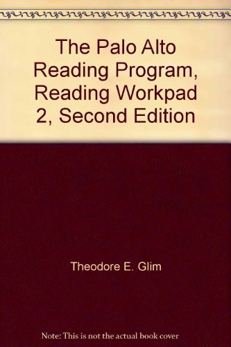 Book The Palo Alto Reading Program, Reading Workpad 2, Second Edition free