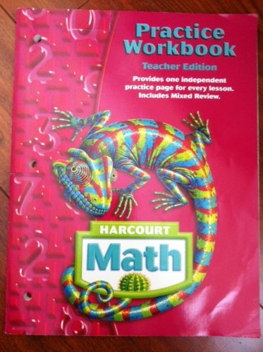 Book Harcourt Math: Practice Workbook Teacher’s Edition Grade 6 free