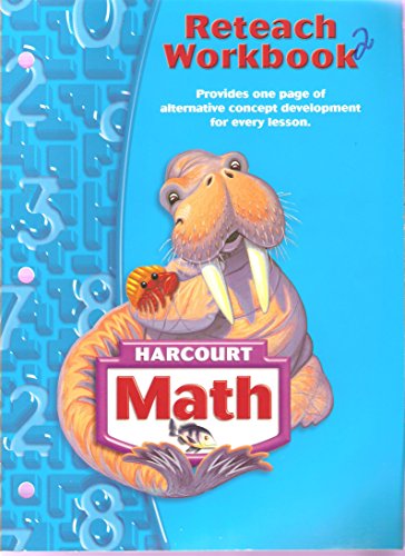 Book Reteach Workbook Grade 3 Harcourt Math 2004 (Math 04) free