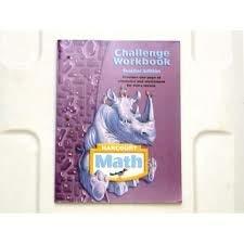 Book Harcourt Math: Challenge Workbook Teacher’s Edition Grade 4 free