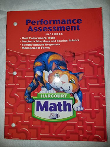 Book Harcourt Math Performance Assessment Teacher Edition Grade 2 free