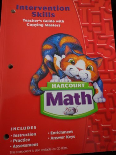 Book Harcourt Math: Intervention Skills, Teacher's Guide with Copying Masters, Grade 2 free