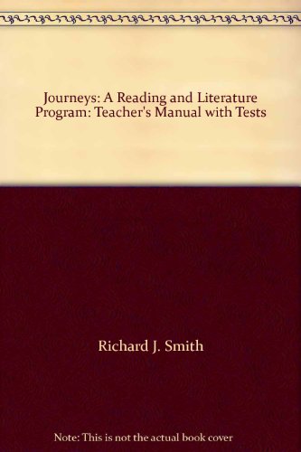 Book Journeys: A Reading And Literature Program: Teacher's Manual With Tests free