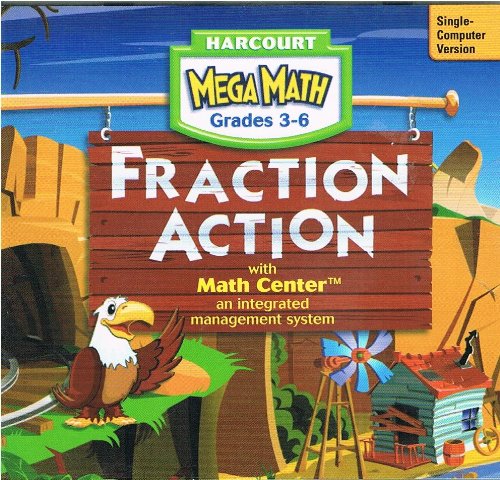 Book Harcourt School Publishers Eprod/Math: Mega/Fraction..Cd Sgl G3-6 free